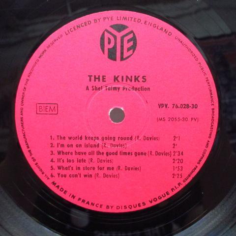 KINKS-Till The End Of The Day (France Orig.Mono LP)_画像3