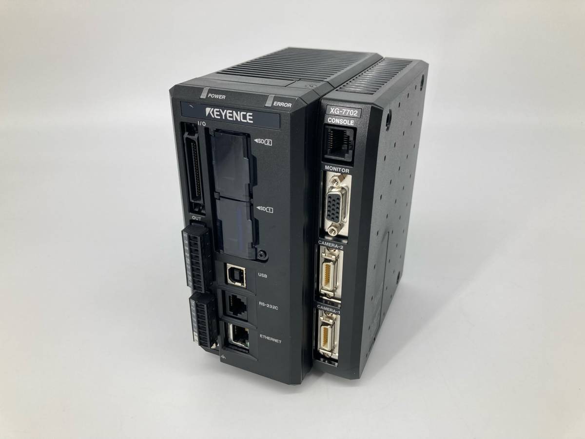 ○初期不良30日保証○送料無料○即日発送可【美品！ キーエンス KEYENCE XG-7702 OP-87133】○動作確認済み 画像処理システム 検索 XG-7700_画像3