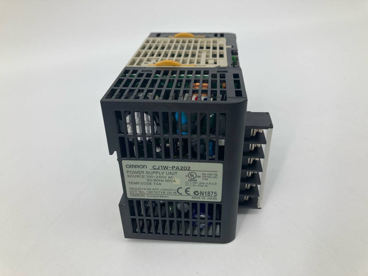 ○初期不良30日保証○即日発送可○送料無料【 オムロン OMRON CJ1G-CPU43H CJ1W-PA202 セット】プログラマブルコントローラ PLC_画像7