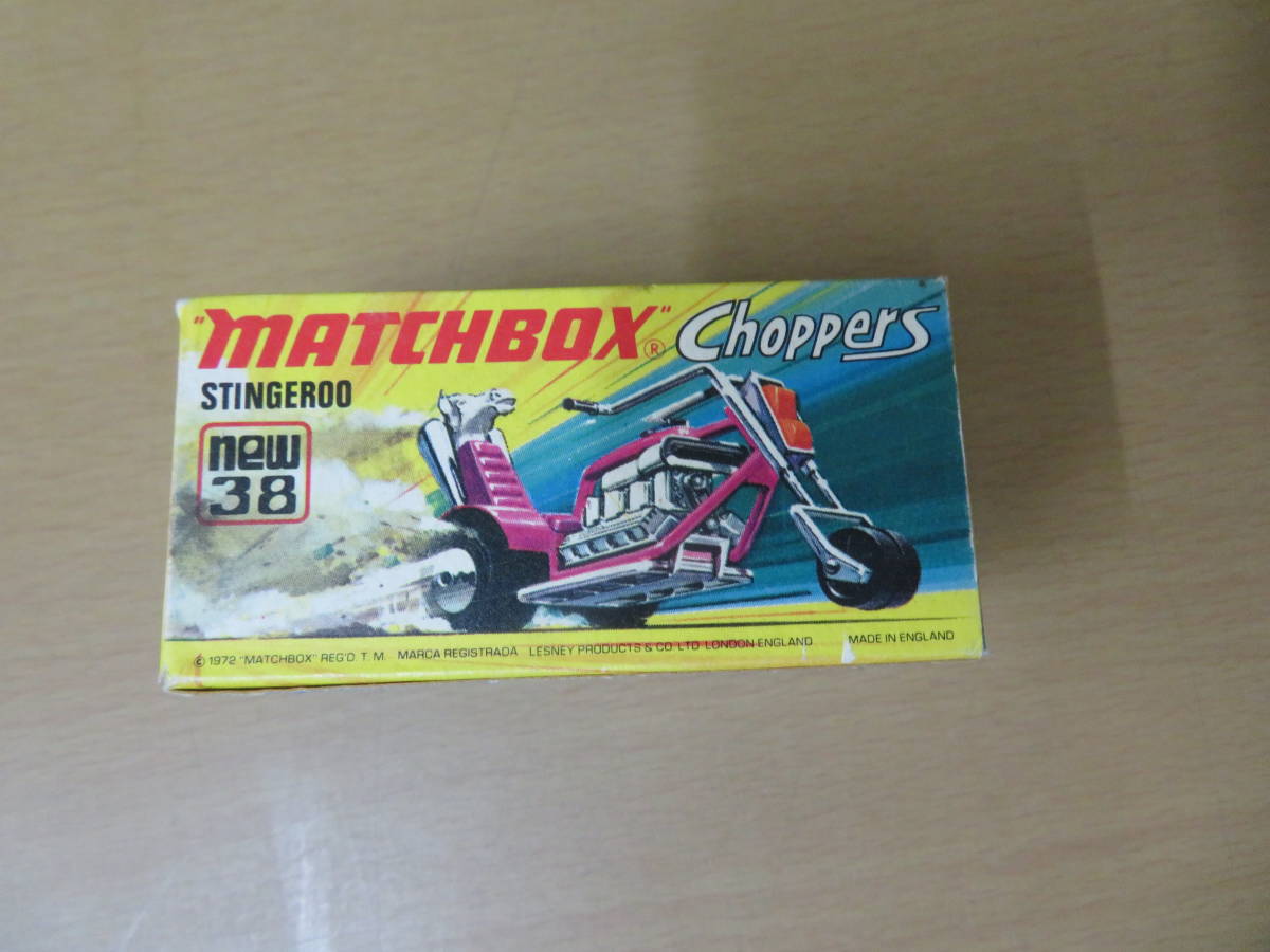  коробка только Matchbox 38 STINGEROO пустой коробка 