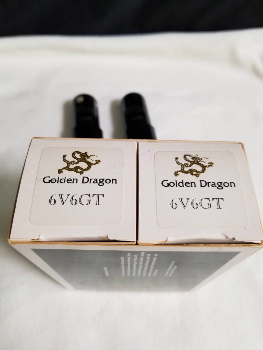 真空管　Golden Dragon 6V6GT　ペア_画像2