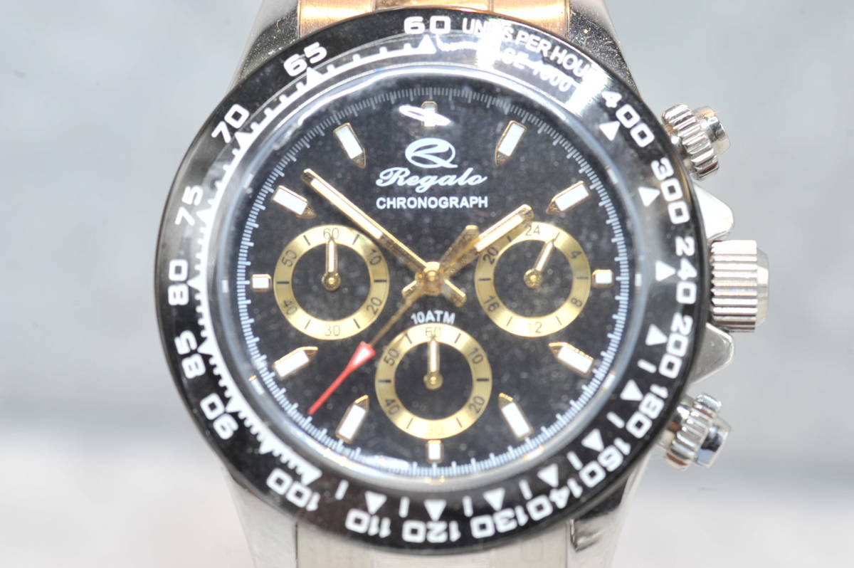 Regalo CHRONOGRAPH　未使用　電池交換済み　32_画像2