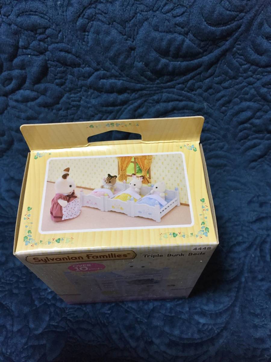 新品　シルバニアファミリー　Triple Bunk Beds / 赤ちゃん三段ベッド_画像5