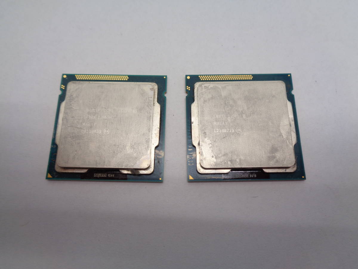 MK2687 CPU Intel Core i5-3470S 2枚_画像2
