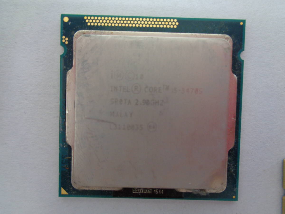 MK2687 CPU Intel Core i5-3470S 2枚_画像1