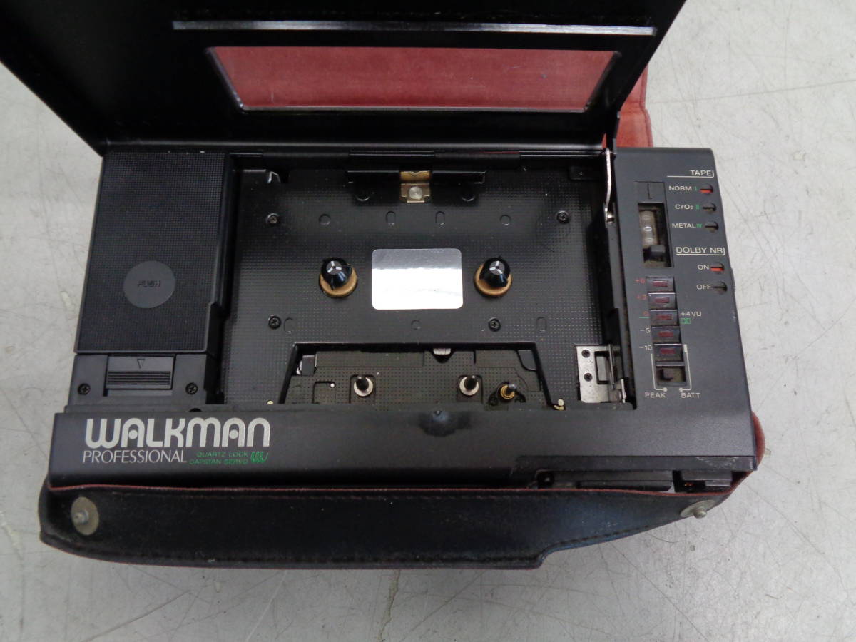 MK2842 SONY WALKMAN PROFESSIONAL WM-D6 カセットレコーダー ケース