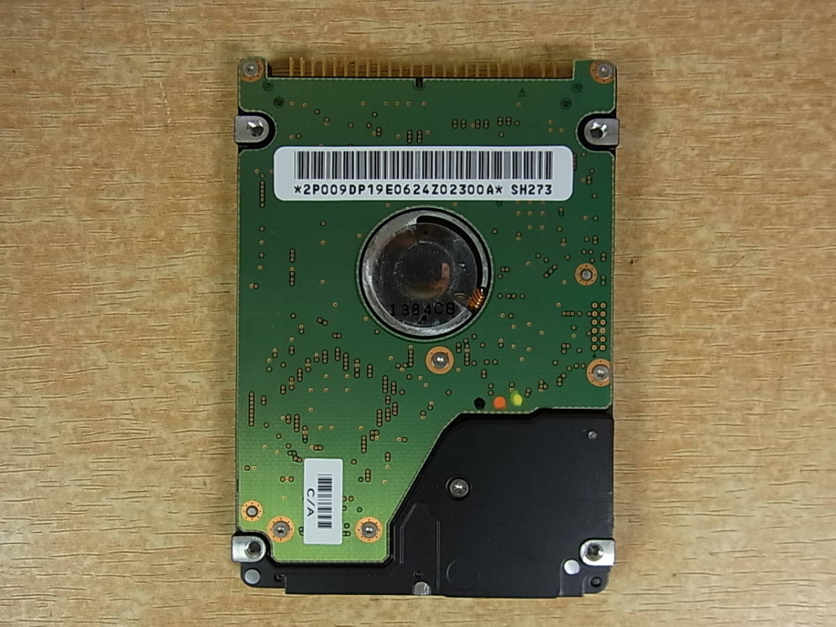 △B/751●日立 HITACHI☆2.5インチHDD(ハードディスク)☆30GB UltraATA100 5400rpm☆DK23CA-30☆中古品_画像3