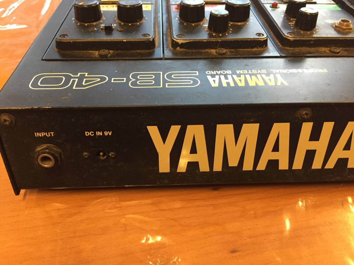 Yahoo!オークション - YAMAHA ヤマハ エフェクターボードSB-40+ Yahoo!オークション - YAMAHA ヤマハ エフェクターボードSB-40+