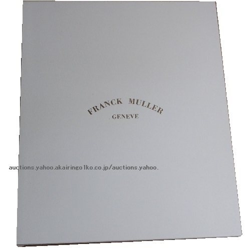 280/フランクミュラー FRANCK MULLER GENEVE 2020-2021/Watches Collection catalogue/Book box cover/Case Size/Price List/ハードカバー_画像7