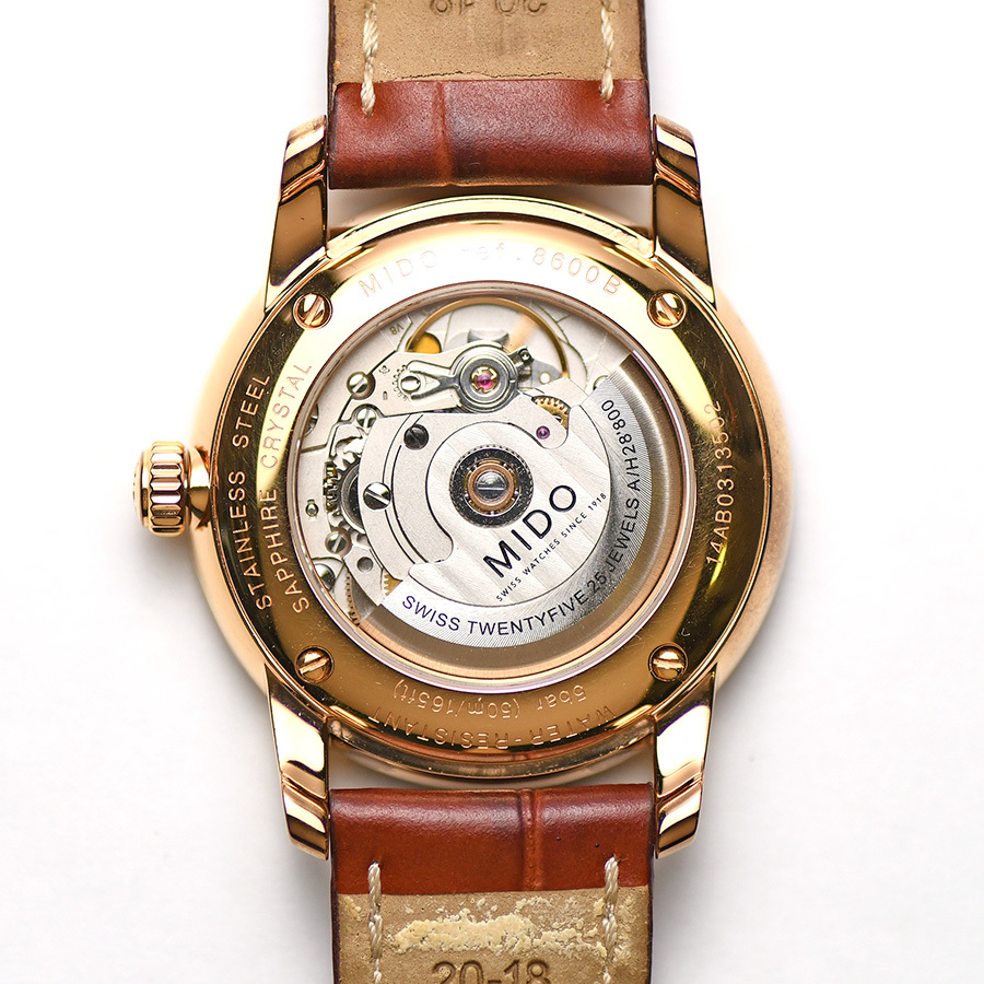 ミドー MIDO バロンチェッリ オートマティック 8600B 自動巻 メンズ 紳士用 男性用 腕時計 中古_画像2