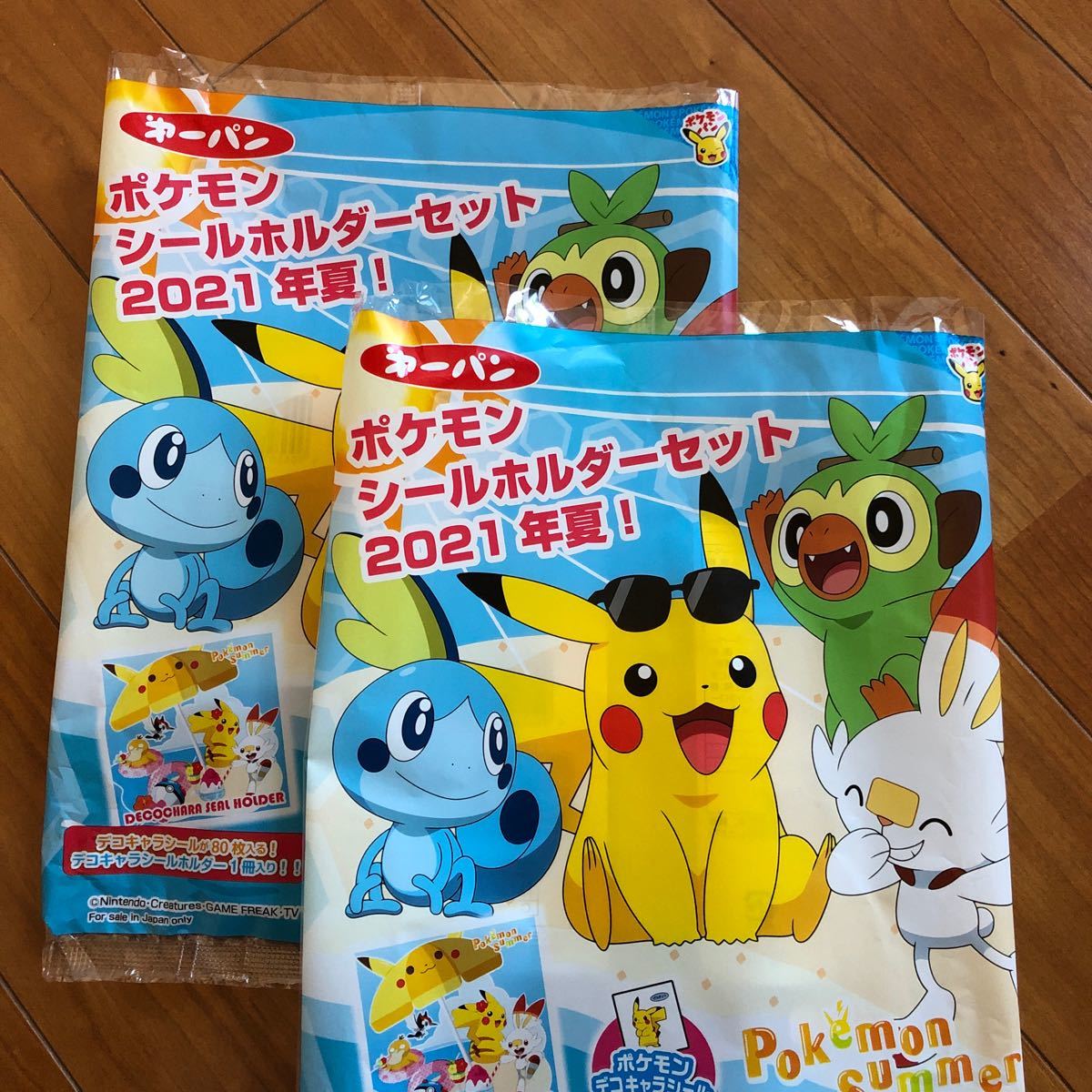 ポケモン　ポケモンパン　ポケットモンスター　シールホルダー　ポケパン