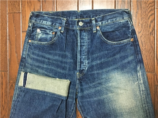 リーバイス ＬＥＶＩ’Ｓ ５０３Ｂ－ＸＸ ビンテージ レプリカ ひげ落ち ジーンズ ｗ３３ 縦落ち 復刻 デニム パンツ 赤耳 ビッグＥ 日本製