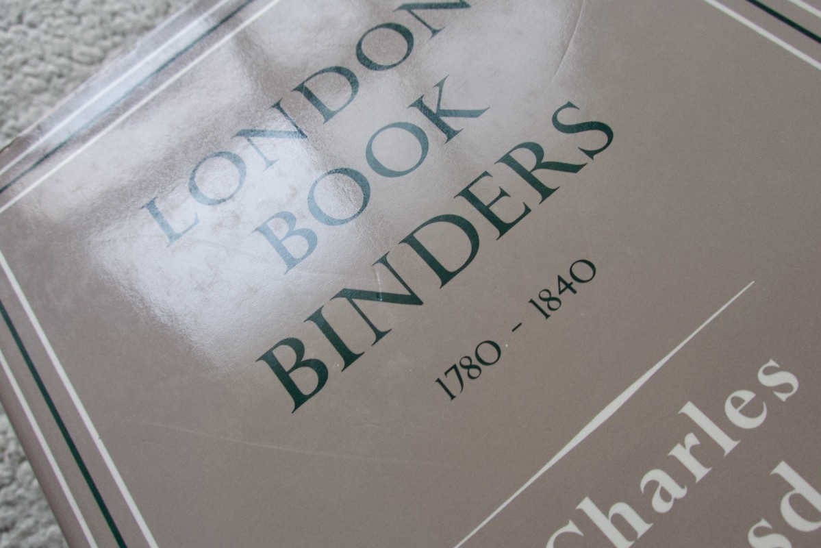 London Bookbinders, 1780-1840 (Batsford Ltd) Charles Ramsden 洋書☆_画像5