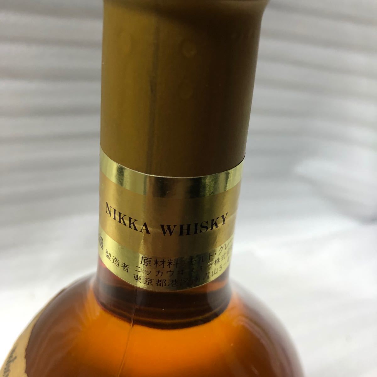 56-4 【未開栓 古酒】NIKKA 特級30年以上前のスーパーニッカ 56-4 【未開栓 古酒】NIKKA 特級30年以上前のスーパーニッカ