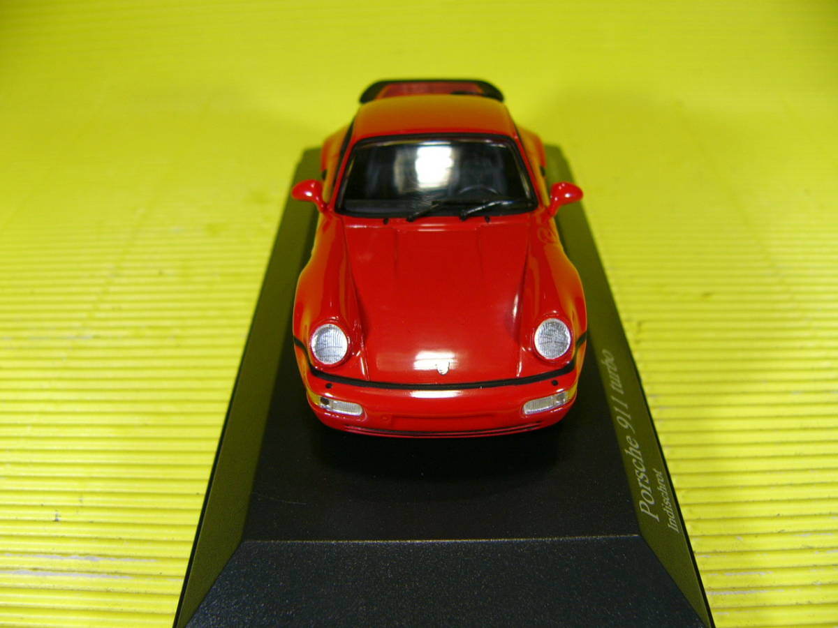 レビュー高評価の商品! ポルシェ 1/43 PMA 911 (最安 red india 赤 (964) 1990 ターボ 乗用車