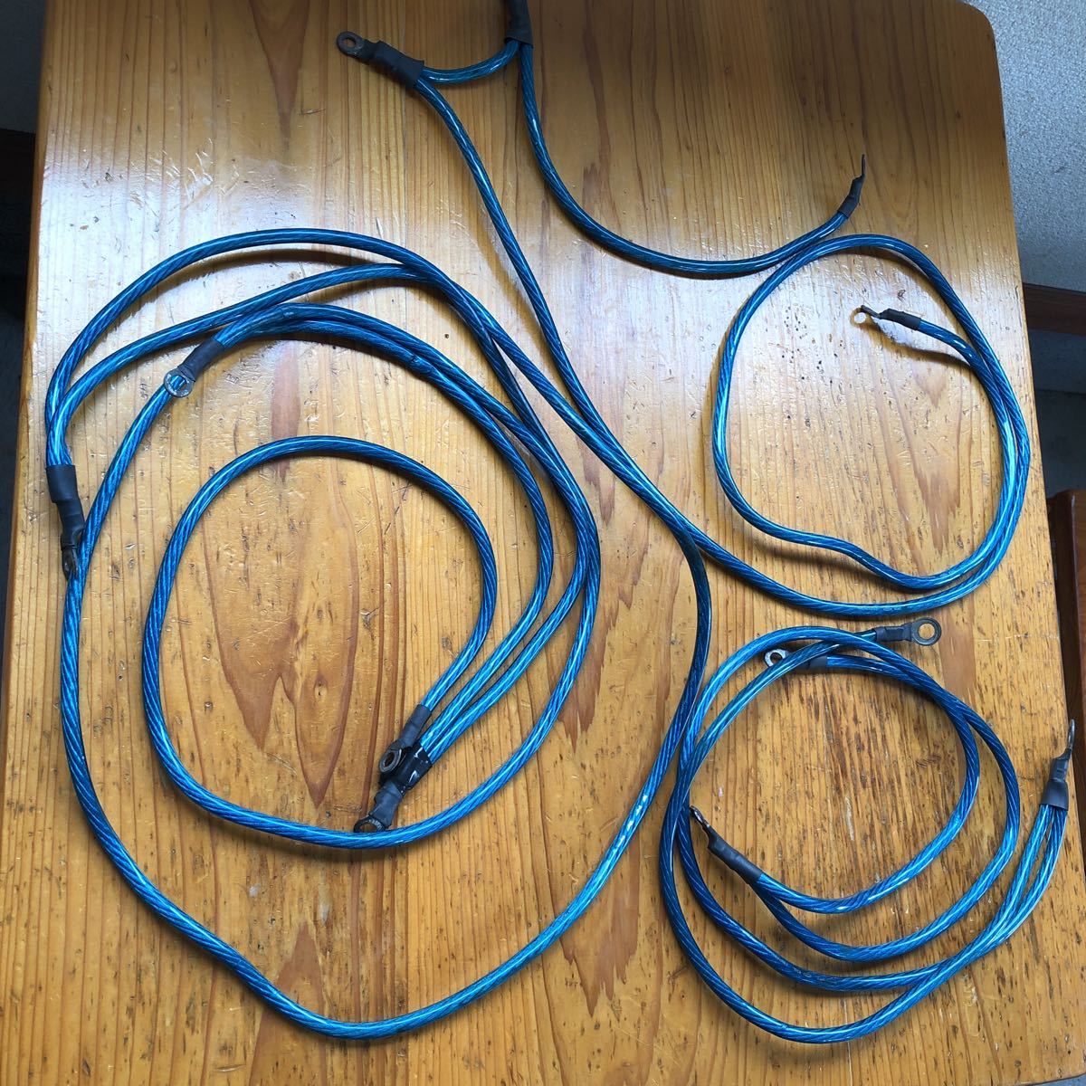  earthing cable blue used 