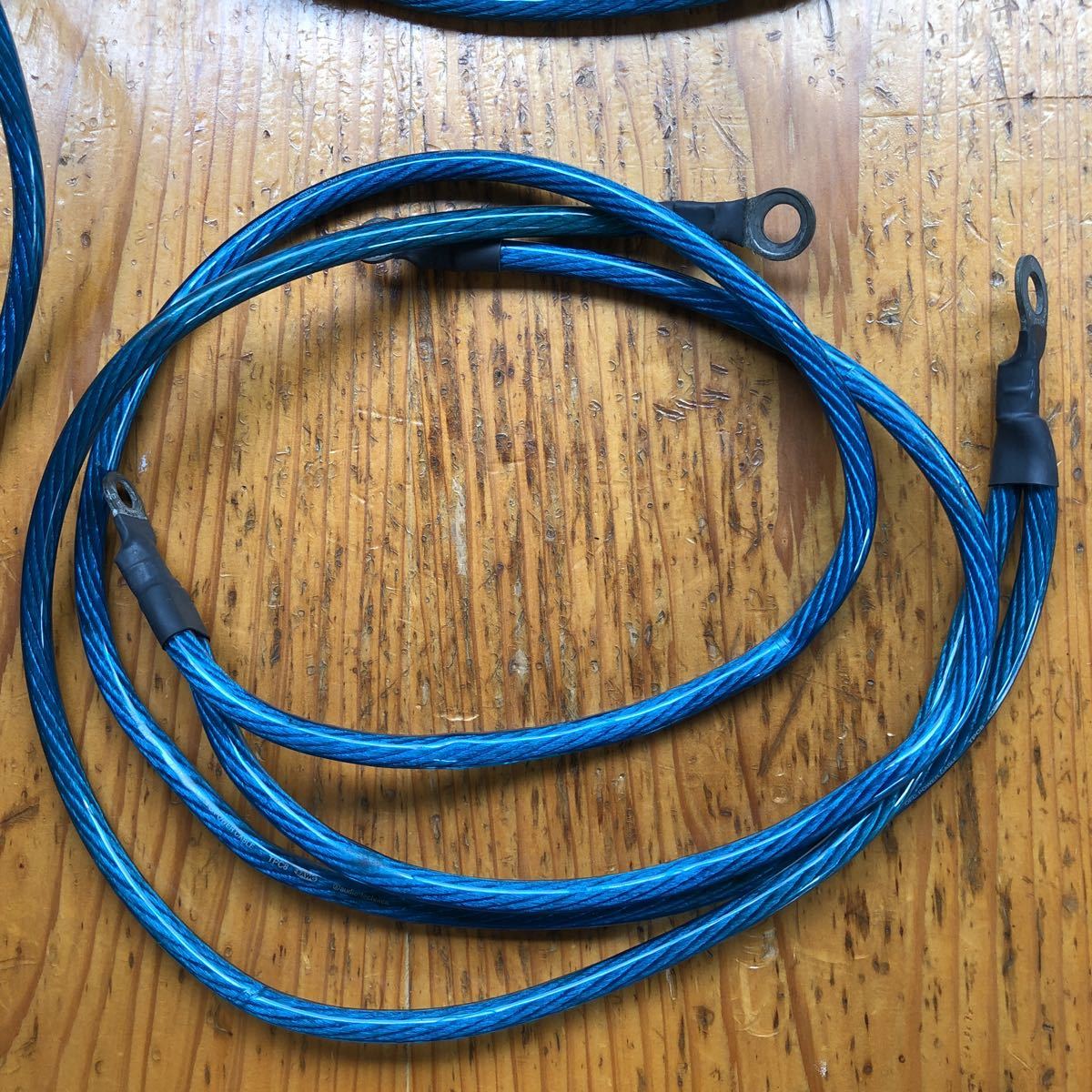  earthing cable blue used 