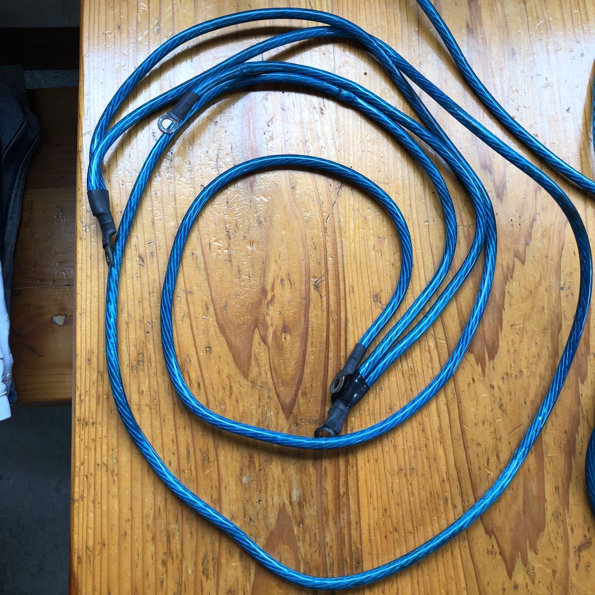  earthing cable blue used 