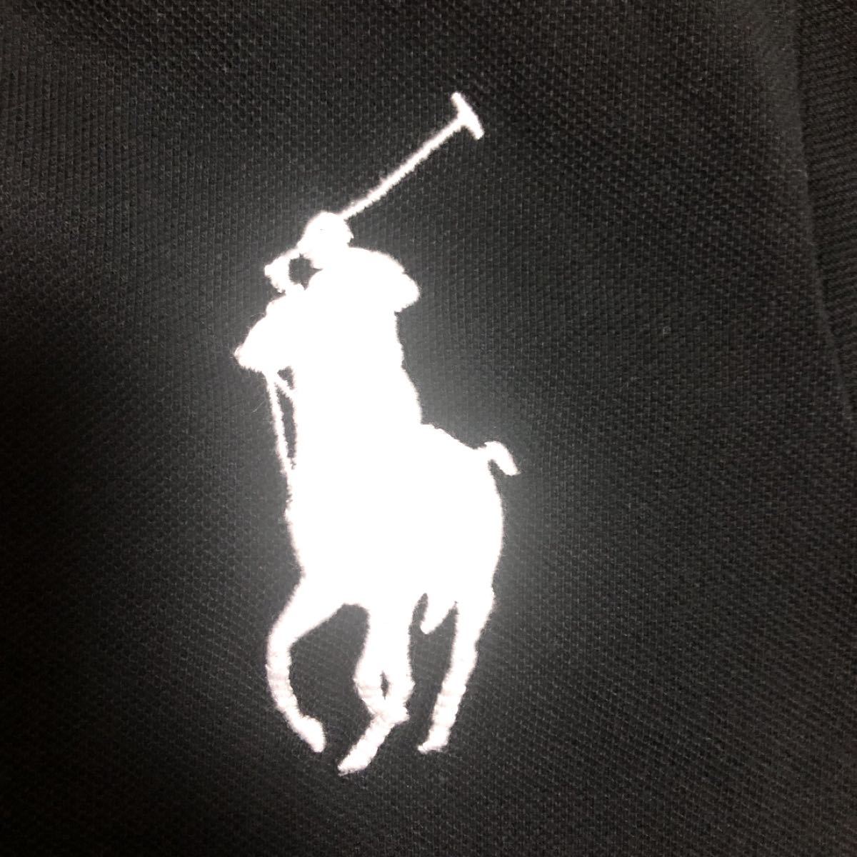 ラルフローレン　ポロシャツ　レディース S 160/84A ブラック ビッグポニー RALPH LAUREN