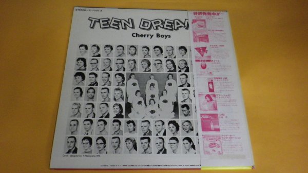 【LP】Cherry Boysチェリー・ボーイズ/Teen Dreams 帯付良好 LX7020A_画像2