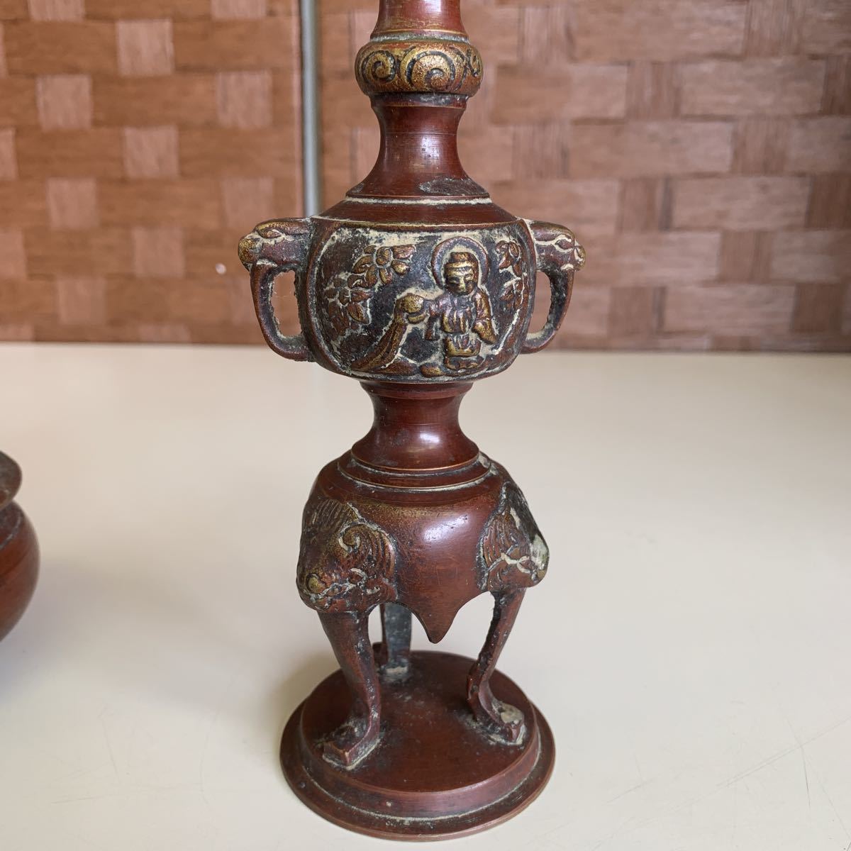 Yahoo!オークション - 【長期保管品】仏具 宗甫造 香炉 花立 Yahoo!オークション - 【長期保管品】仏具 宗甫造 香炉 花立