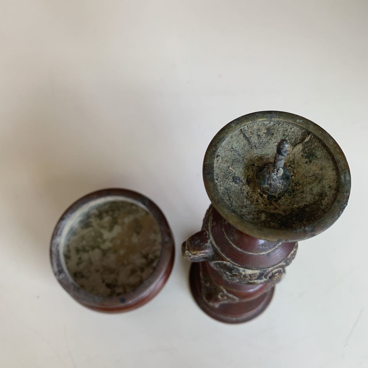 Yahoo!オークション - 【長期保管品】仏具 宗甫造 香炉 花立 Yahoo!オークション - 【長期保管品】仏具 宗甫造 香炉 花立