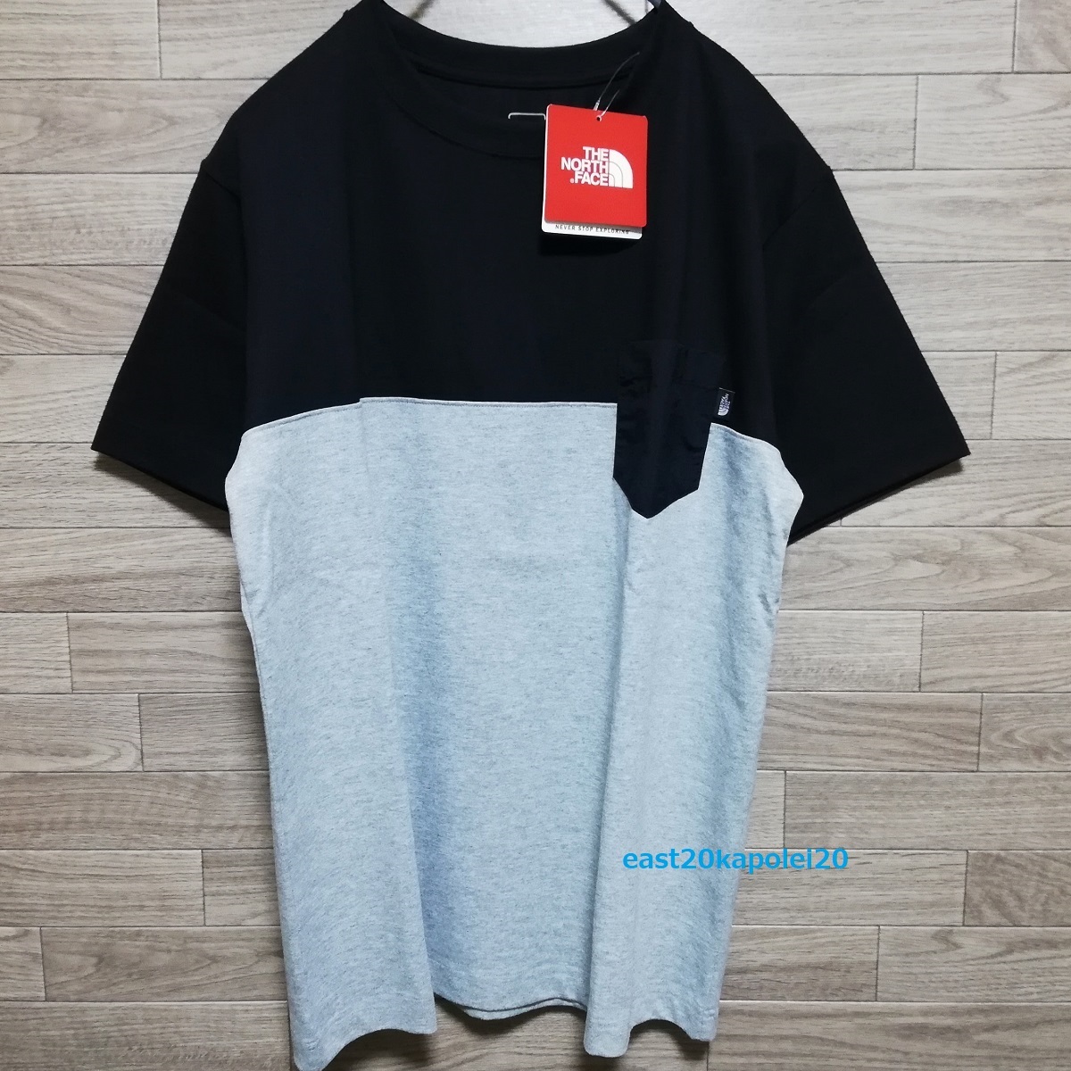 L ブラック 新品 THE NORTH FACE ノースフェイス 2 TONE POCKET