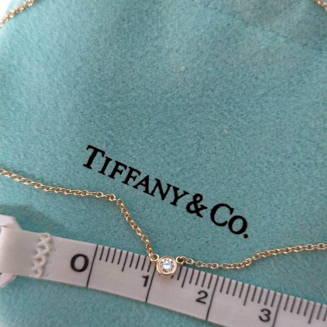 ティファニー Tiffany バイザヤードネックレス 0 08ct イエロー ティファニー Tiffany バイザヤードネックレス 0 08ct イエロー