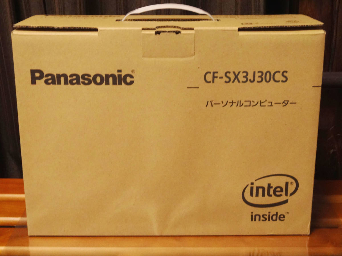 新品未使用・長期保管品 Panasonic パナソニック Let's note レッツノート CF-SX3J30CS Windows・Core i5-4300U・バッテリーパック L _画像2