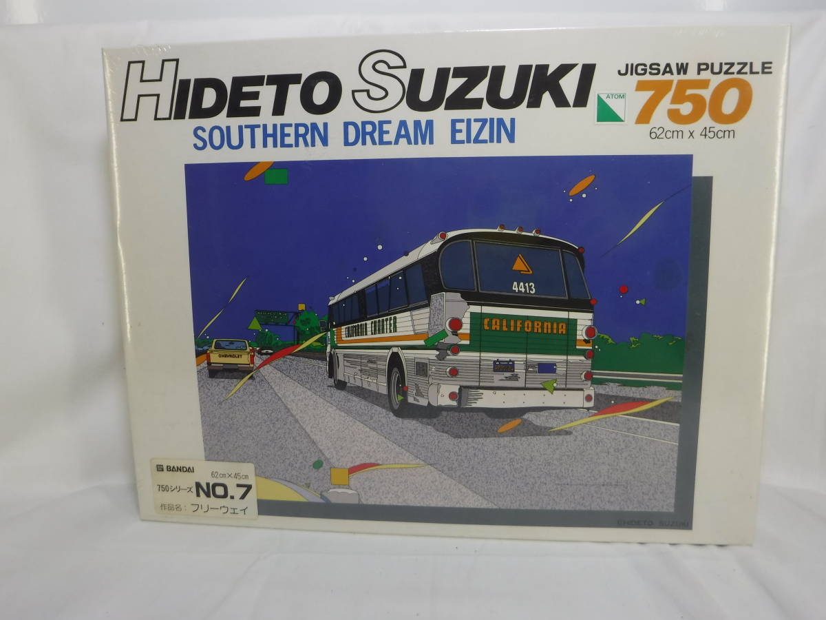ジグソーパズル　 鈴木英人 　EIZIN SUZUKI 「SOUTHERN DREAM フリーウェイ」 750pcsピース 　未開封・未使用