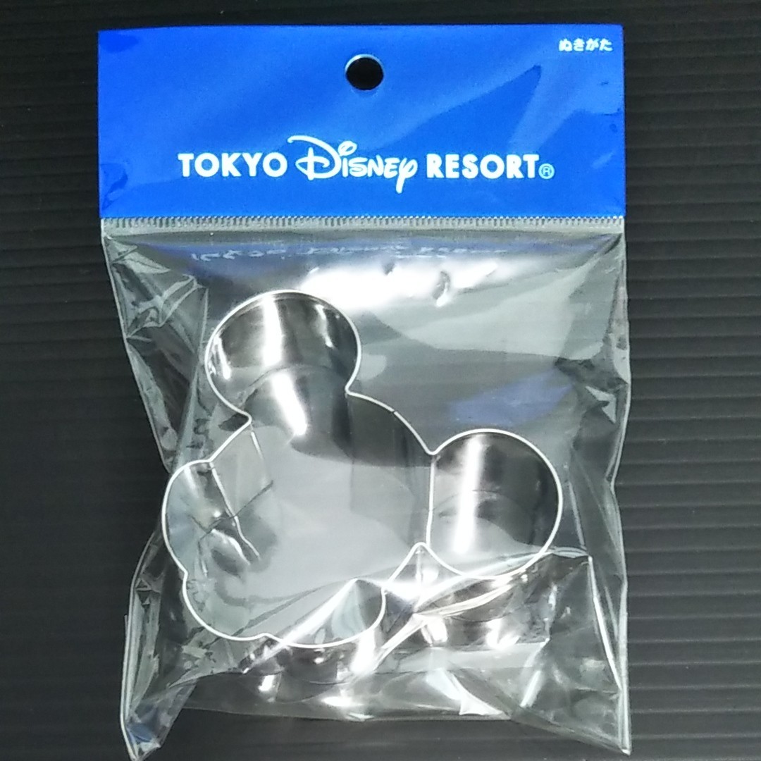 抜き型　東京ディズニーリゾート　Tokyo Disney Resort　ミッキーマウス　洋菓子　クッキー　製菓　未使用品　未開封品