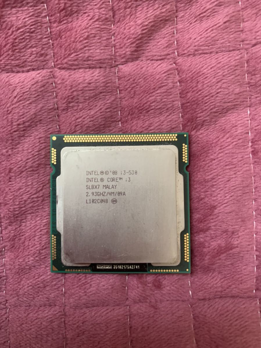 ★作動品★INTEL Core　i3-538 2.93Ghz_画像1