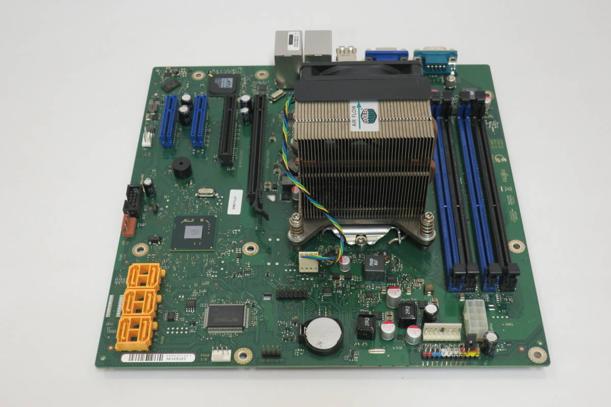 Fujitsu D3009-A11 GS3 LGA1155 マザーボード Pentium G620 2.60GHz CPU付 PRIMERGY TX100 S3 使用 動作品_画像4