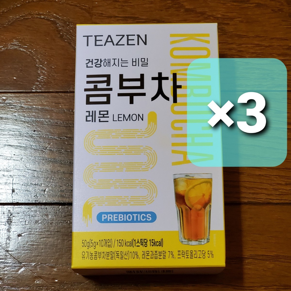 TEAZEN  ティーゼン コンブチャ レモン味 5g ×30