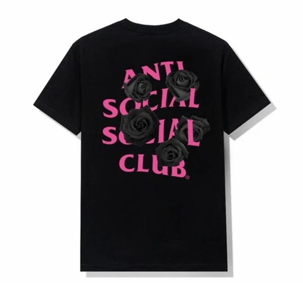 Mサイズ ASSC Corn Cheese Black Tee アンチソーシャルソーシャルクラブ Tシャツ ANTISOCIALSOCIALCLUB ANTI SOCIAL CLUB バラ ローズ