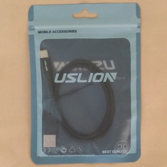 USBケーブル 50cm USLION Type-A - Type-C