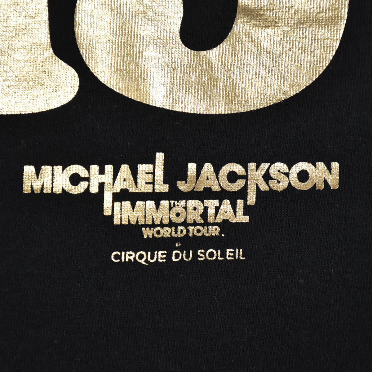 送料300円│Michael Jackson マイケルジャクソン ★ THE IMMORTAL CIRQUE DU SOLEIL シルクドソレイユ ワールドツアー 半袖 Tシャツ 黒 S_画像8