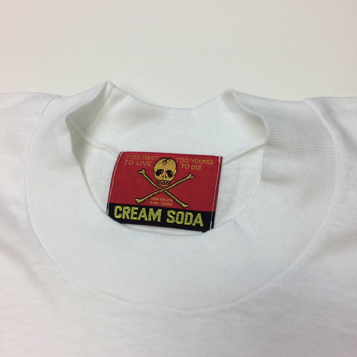 デッドストック 80s 当時物 クリームソーダ TEMMYE ティミー Tシャツ