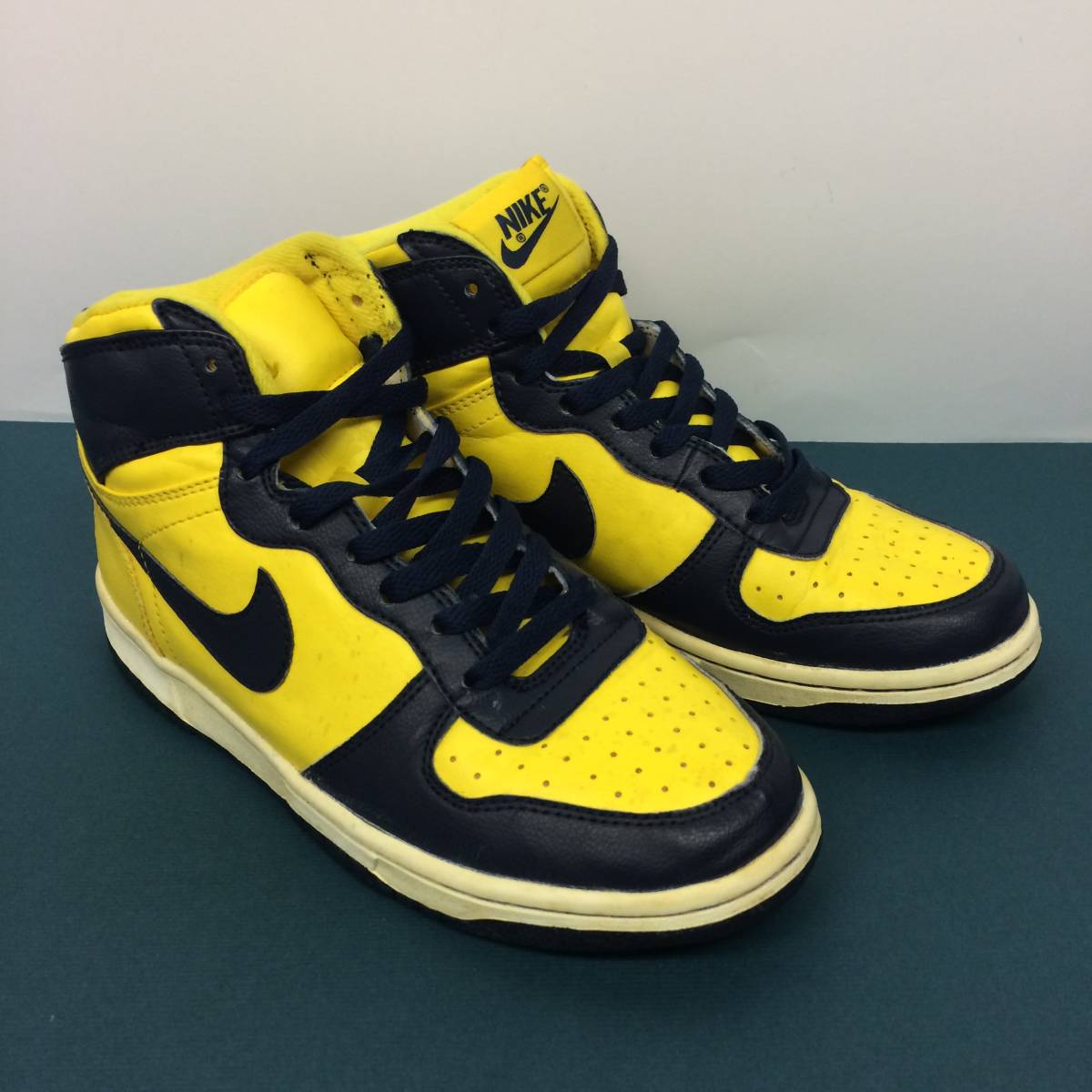 NIKEナイキBIG NIKE HIGHビッグナイキ ミシガンカラー スニーカー 511291-741 US6.5Y 24.5cm_画像2