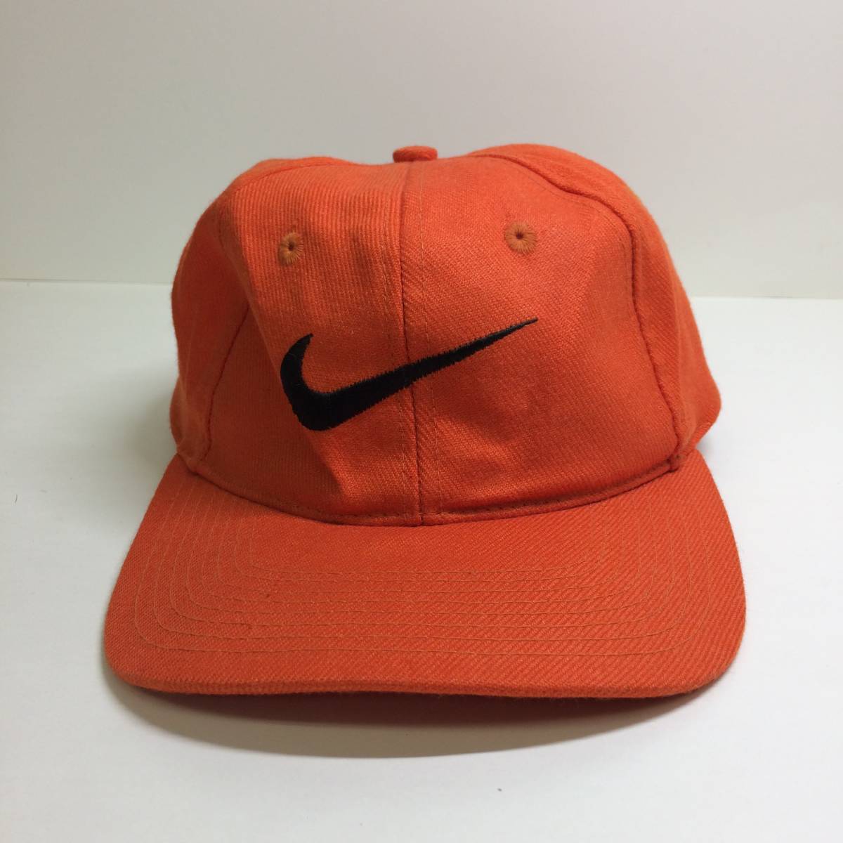 大人も着やすいシンプルファッション 90s 帽子 オレンジ キャップ 6パネル ナイキ - 帽子 -  www.comisariatolosandes.com