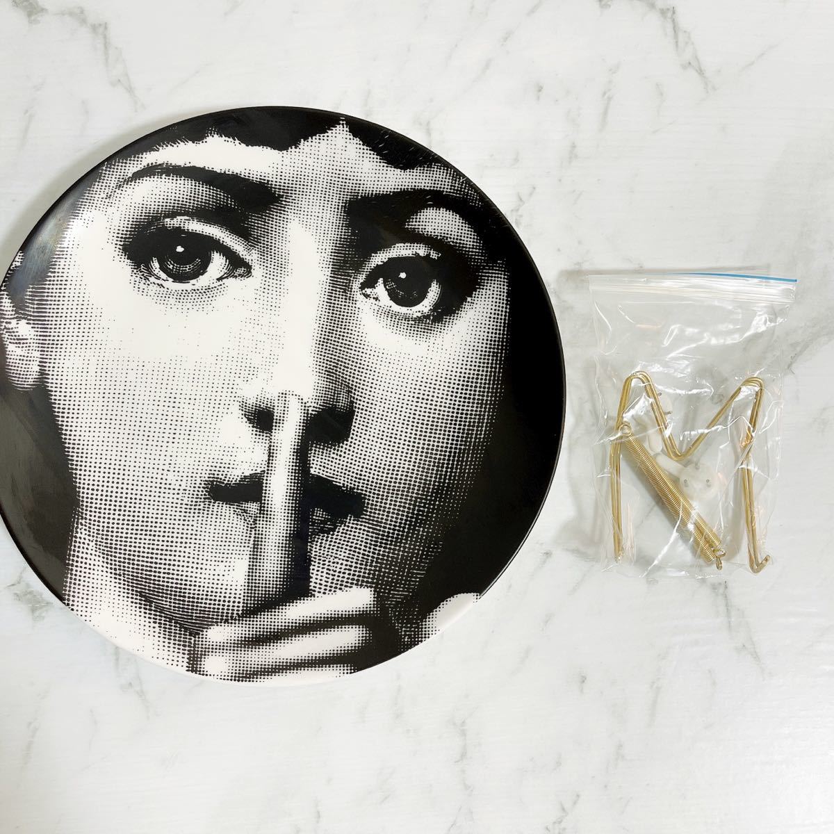 Fornasetti フォルナセッティ モチーフ プレート 皿 アート Fornasetti フォルナセッティ モチーフ プレート 皿 アート