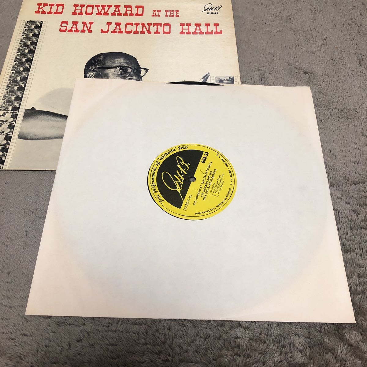 Kid Howard / Kid Howard at San Jacinto Hall / LP レコード / G.H.B. GHB-23 / 洋楽ジャズ /_画像6