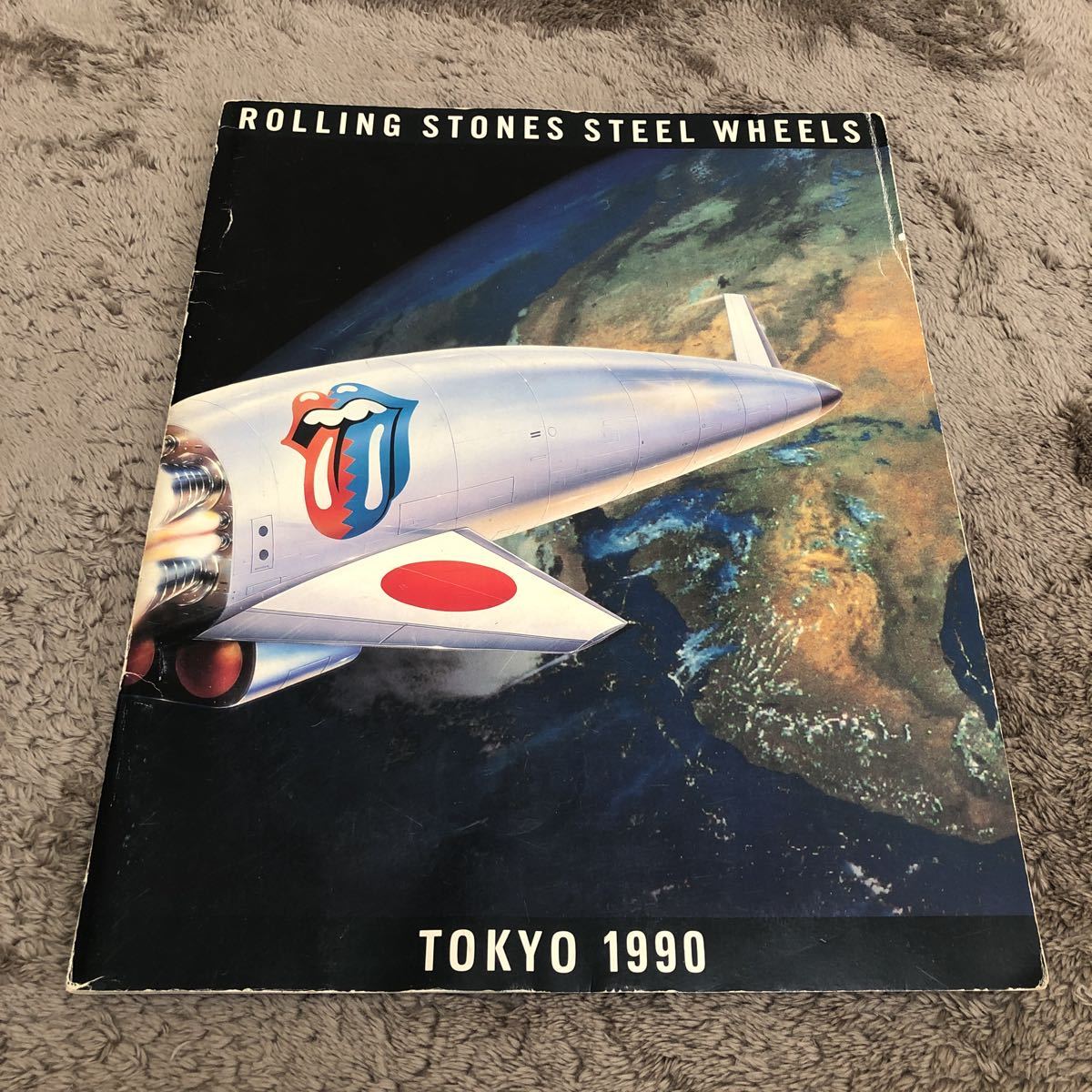 The Rolling stones steel wheels TOKYO 1990 パンフレット_画像1