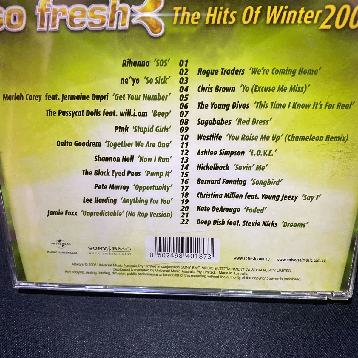 so fresh / The Hits Of Winter 2006_画像3