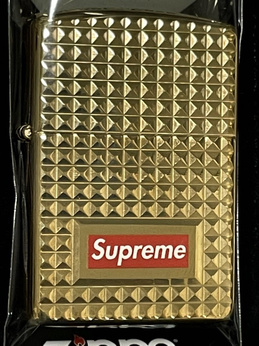 zippo シュプリーム ゴールド ダイヤモンドカット armor supreme GOLD