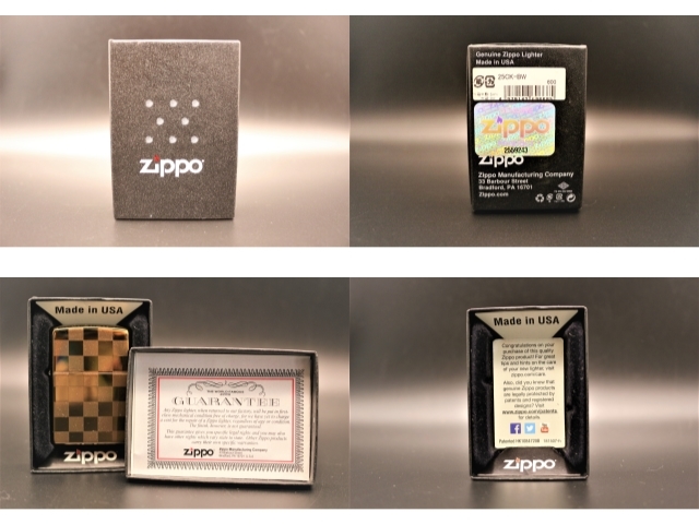 Yahoo!オークション - ZIPPO/ジッポー/ライター/アメリカ製/市松模様
