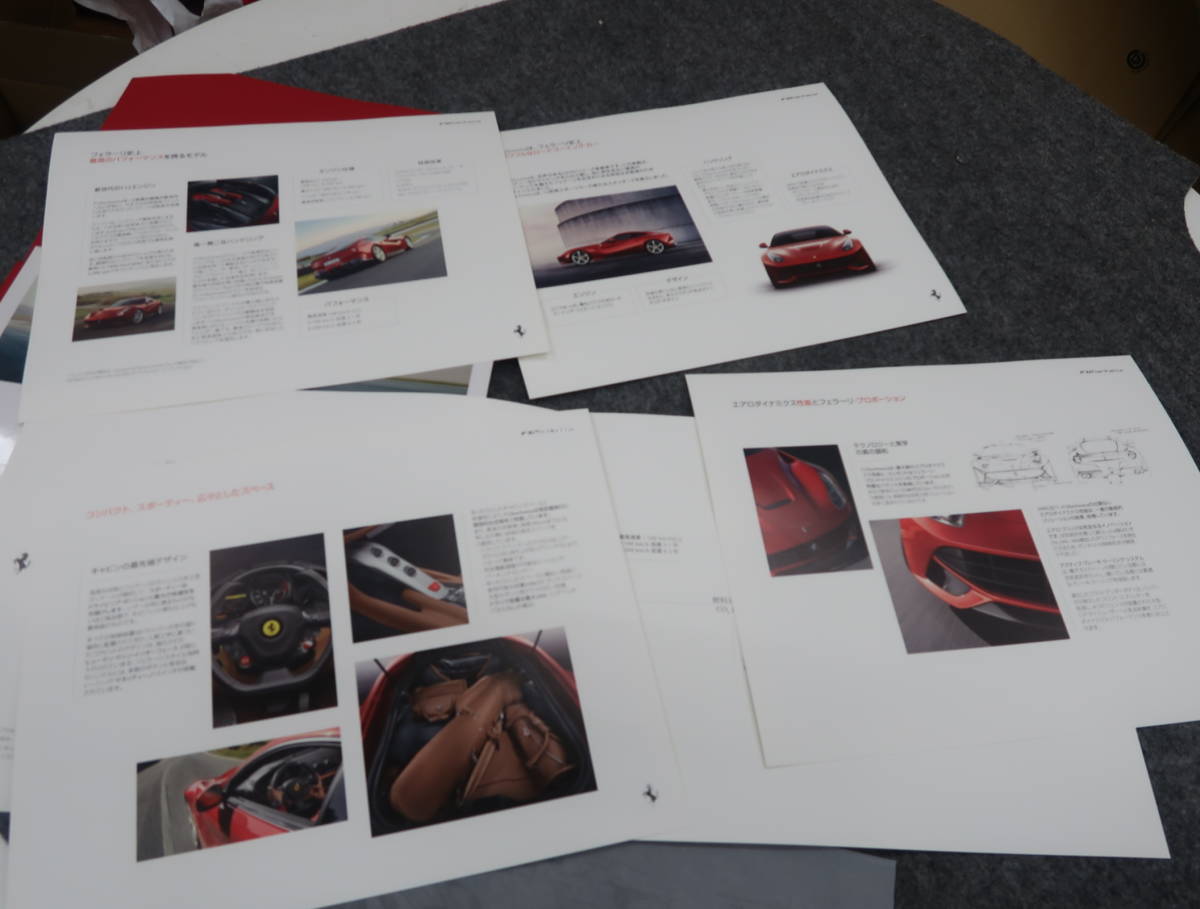  Ferrari F12 belrinetta extra-large catalog K961 almost unused 