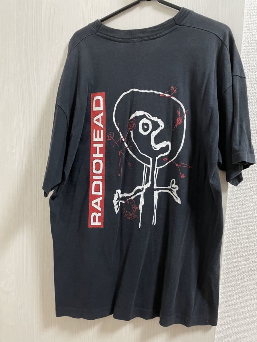 90s radiohead ヴィンテージ バンドtシャツ レディオヘッド-