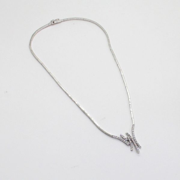 ◎美品◎18金WG ダイヤ 0.48ct ネックレス www.anac-mali.org