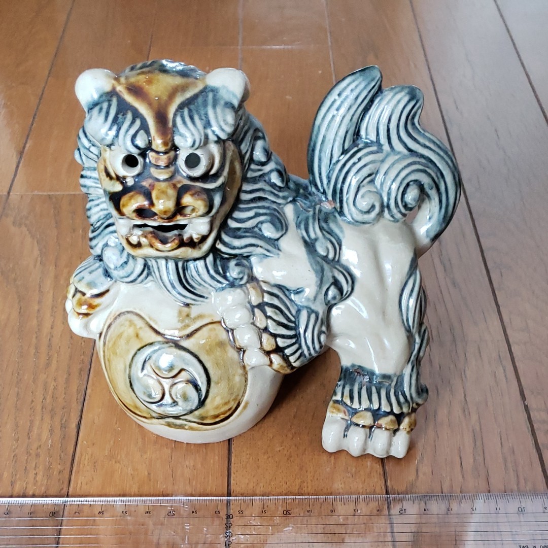 シーサー置物 魔除け 沖縄 陶器 獅子 シーサー|Yahoo!フリマ シーサー置物 魔除け 沖縄 陶器 獅子 シーサー|Yahoo!フリマ